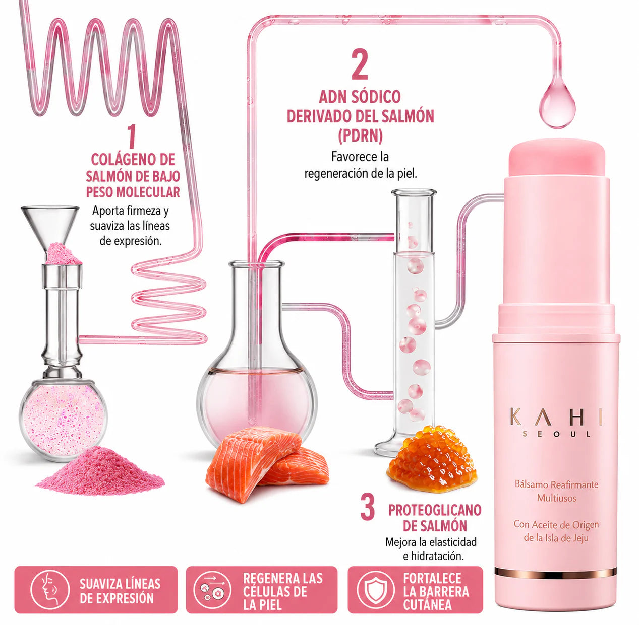 Bálsamo Anti-Arrugas En Barra Kahi Seoul® | Hidratación E Iluminación Facial