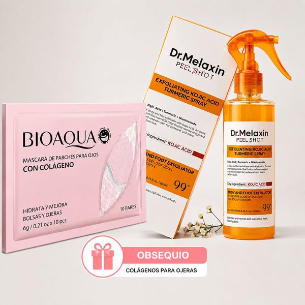 Dr. Melaxin Exfoliante Avanzado + Obsequio Bioqua Colageno De Ojeras