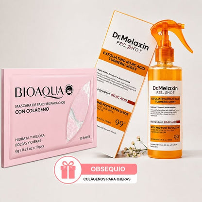 Dr. Melaxin Exfoliante Avanzado + Obsequio Bioqua Colageno De Ojeras