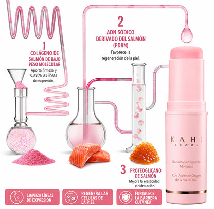 Bálsamo Anti-Arrugas En Barra Kahi Seoul® | Hidratación E Iluminación Facial