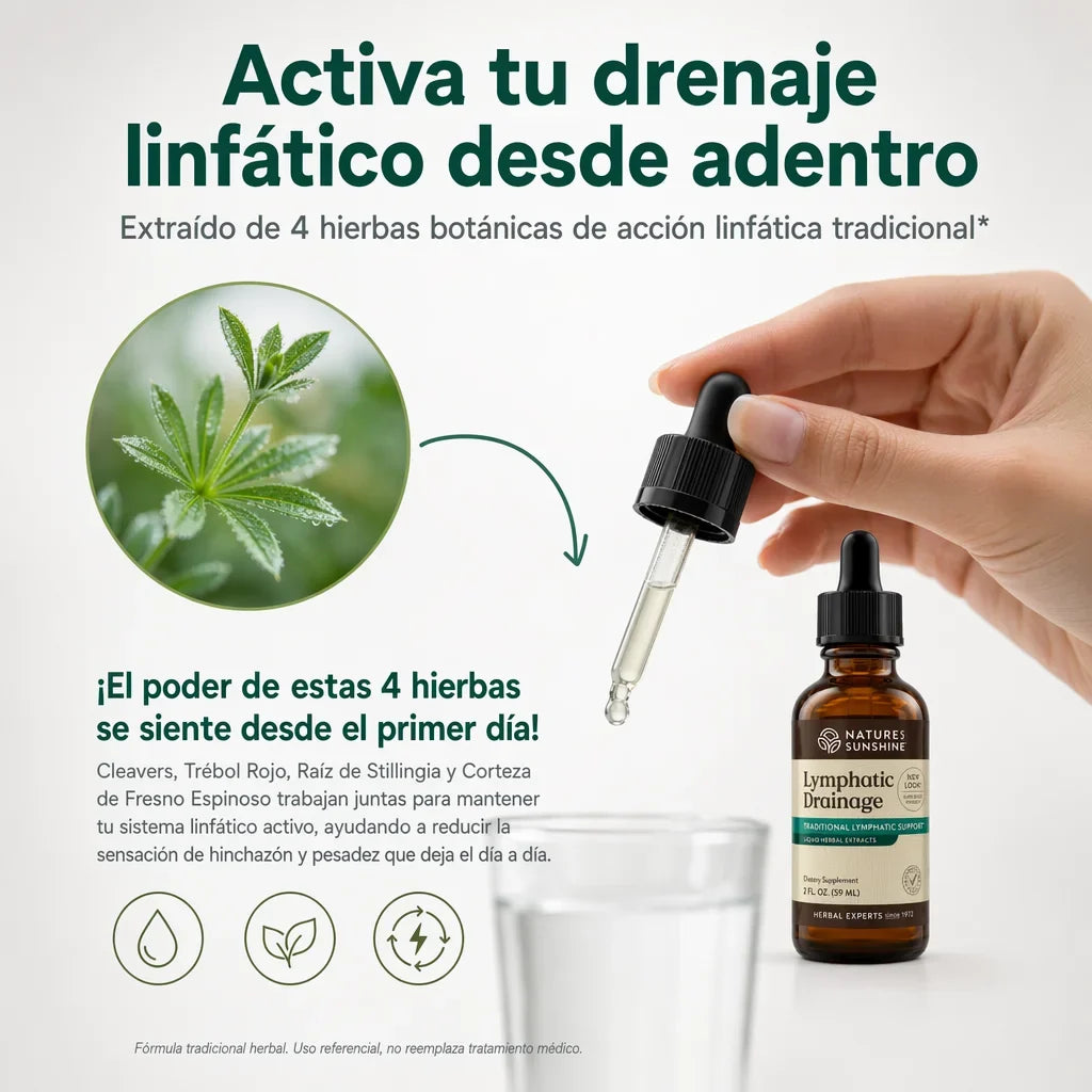 Nature sunshine drenaje linfatico Lymph